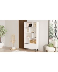 HANAH HOME Polica On4-W, bela