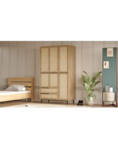 HANAH HOME Ormar On15-Su, bež/braon