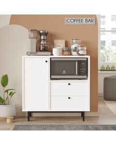 HANAH HOME Kuhinjska komoda RE1-W, bela