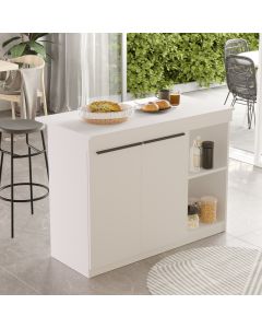 HANAH HOME Barski sto OR2-W, bela