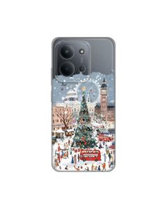 Maska za Xiaomi Redmi 15C 4G Christmas Town Silikonska Print Skin