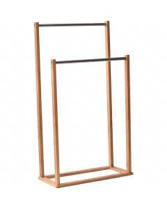 TENDANCE Dvostruki držač peškira mdf bambuss - 96143195