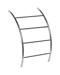TENDANCE Zidni držač sa 4 šipke 45x16,5x72,5 cm hrom - 96146102