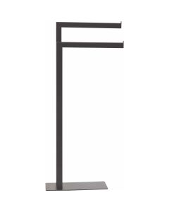 TENDANCE Samostojeći držač peškira sa 2 prečke 36x4,5x81cm metal crna - 96151108