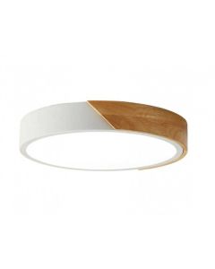 BBLINK LED Plafonjera el2492 o 24w 3000k drvo bela - 96225