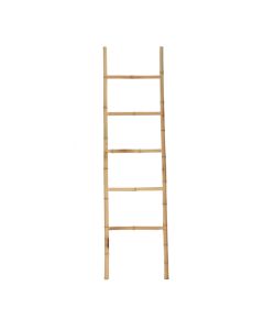 TENDANCE Merdevine za peškire sa 5 prečki bambus 45X2,5X170 cm - 9638195