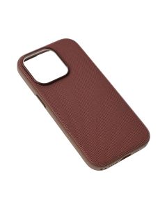 Maska za iPhone 15 Pro 6.1 braon Magsafe TechWoven