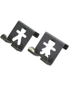 TENDANCE Kukice set 2/1 man design 4,8x5x5cm hrom - 9689102