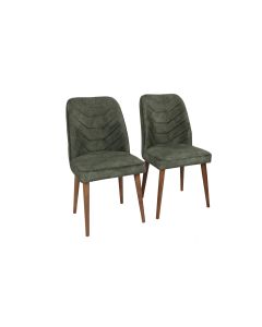 HANAH HOME Set trpezarijskih stolica Dallas 2/1, zelena - 974NMB1194