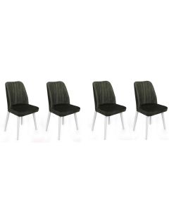 HANAH HOME Set trpezarijskih stolica 4/1 Alfa-492