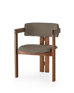 HANAH  HOME Trpezarijska stolica CO - 012, braon/krem