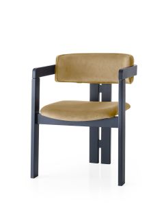 HANAH  HOME Trpezarijska stolica CO - 021, crna/svetlobraon