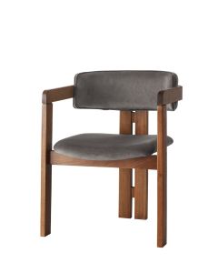 HANAH  HOME Trpezarijska stolica CO - 029, braon/antracit