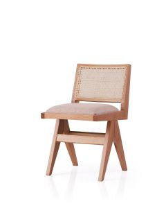 HANAH HOME Trpezarijska stolica Form 4301, braon/krem