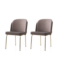 HANAH HOME Set trpezarijskih stolica 2/1 Dore 125 V2