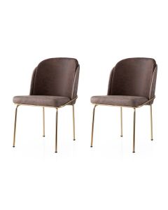 HANAH HOME Set trpezarijskih stolica 2/1 Dore 127 V2
