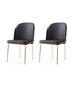 HANAH HOME Set trpezarijskih stolica 2/1 Dore 128 V2