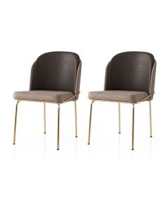 HANAH HOME Set trpezarijskih stolica 2/1 Dore 129 V2