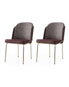 HANAH HOME Set trpezarijskih stolica 2/1 Dore 130 V2
