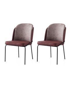 HANAH HOME Set trpezarijskih stolica 2/1 Dore 197 V2