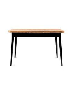 HANAH HOME Trpezarijski sto Ay 1184, crna/braon