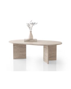 HANAH HOME Klub sto Oscar 9544, krem