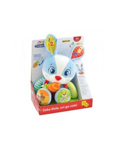 CLEMENTONI Interaktivna igračka zeka Đole - 98420