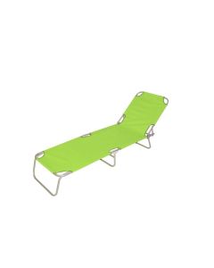 eHomeGarden Sklopiva ležaljka zelena, 188 x 58 x 24 cm - 99-000002