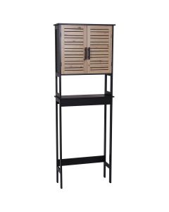 TENDANCE Kupatilski ormarić 63x23x179cm Bergen, crna/braon - 9904763