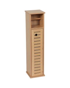 TENDANCE Držač toalet papira sa ostavom 18x18x75cm Trinidad, braon - 9912764