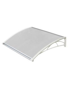 GUTTA Nadstrešnica Za Vrata 82x150cm Bela Baza Ploča Providna 6mm - 993