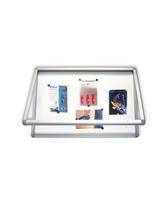 Tabla oglasna 2x3 GS196 sa vratima i inbus ključem, bela magnetna 90x60 - C073