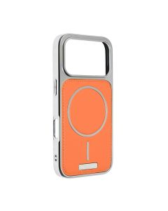 Maska za iPhone 17 Pro 6.3 narandzasta Magsafe Urban Leather