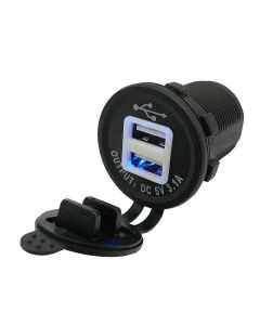 CARCO Punjac za vozilo sa 2 usb ulaza,12-24v,3.1a - 999_42558