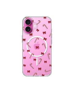 Maska za iPhone 16 6.1 Candy Bows Print Magsafe
