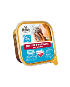 FRENDI pašteta macka govedina 100g 10 kom