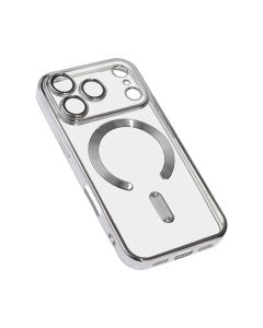 Maska za iPhone 17 Pro/18 Pro 6.3 siva Magsafe Lux