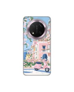 Maska za Honor Magic 7 Lite Pink Italy Silikonska Print
