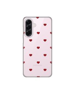Maska za Samsung A566B Galaxy A56 5G Red Hearts Silikonska Print