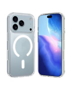 Maska za iPhone 17 Pro 6.3 transparent (IC) Magsafe