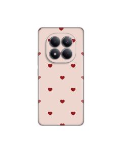 Maska za Xiaomi Redmi Note 15 Pro 4G Beige Hearts Silikonska Print