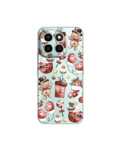 Maska za Honor X6c Cozy Christmas Silikonska Print Skin
