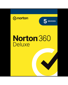 Norton 360 Deluxe 5 Devices, 1 year, ESD