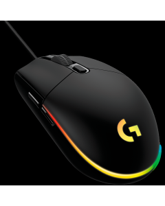 LOGITECH G102 LIGHTSYNC Corded Gaming Mouse - BLACK - USB - EER