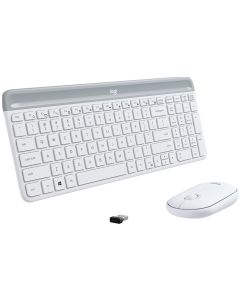 LOGITECH MK470 Slim Wireless Combo - OFF-WHITE - US INT'L