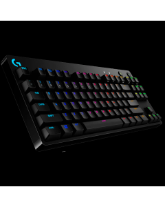 LOGITECH G PRO TKL Corded Mechanical Gaming Keyboard - BLACK - US INT'L - USB - CLICKY