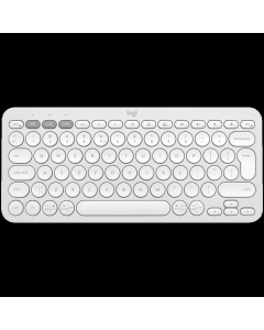 LOGITECH K380S Multi-Device Bluetooth Keyboard - TONAL WHITE - US INT'L