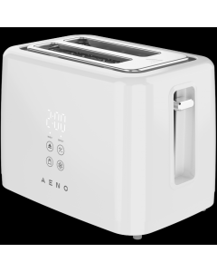 Electric Toaster, White, 220-240V, 50-60Hz, 780-930W, 2 slots, 3 modes, 7 browning levels