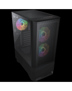 COUGAR MX430 Mesh RGB PC Case, Mid Tower, Black