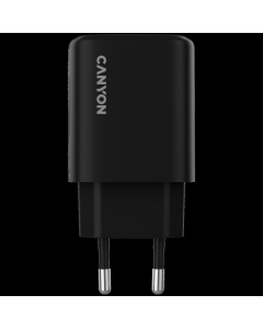 CANYON charger OnCharge 250 25W 1xPD 1xQC EU Black